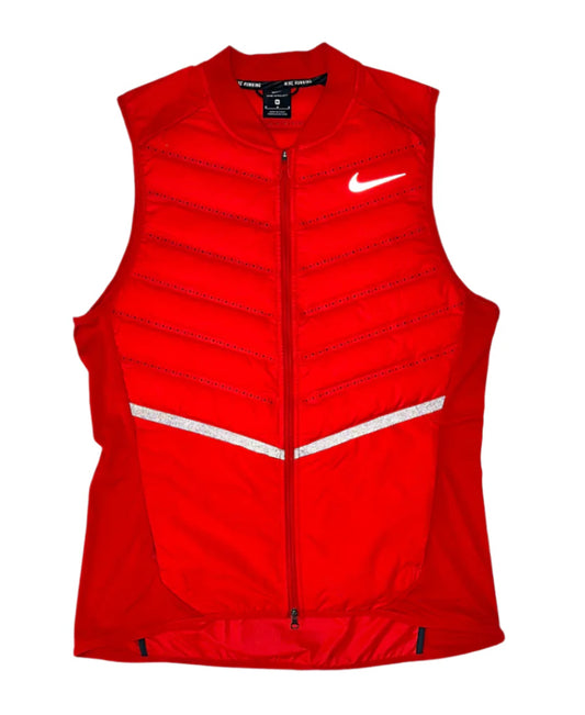 NIKE AEROLOFT GILET - CRIMSON RED